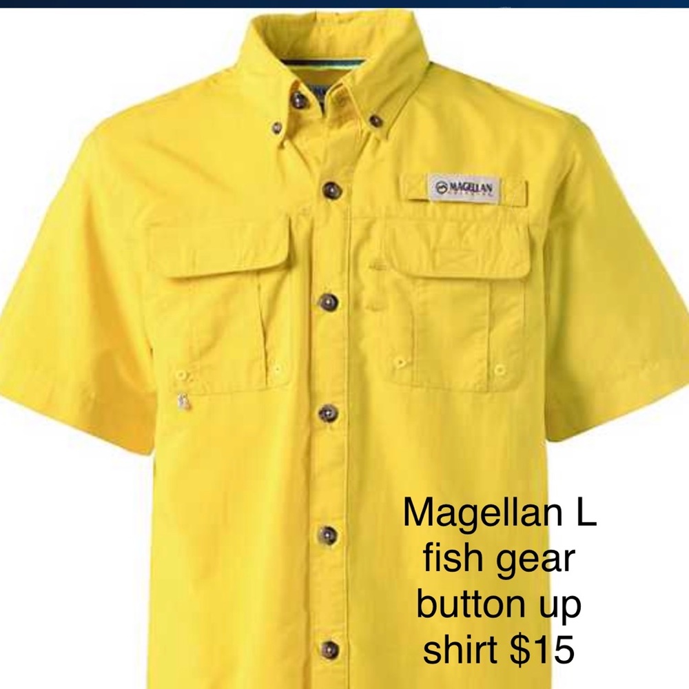 Magellan Fish Gear Hutton up shirt L
